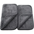 Kamxg Dryfold Dual-Pile Microfiber Car Towels 24 x 16 in Graphite 2 Pack - Product view