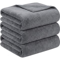 Kamxg Plush Microfiber Car Drying Towel Graphite 3 Pack