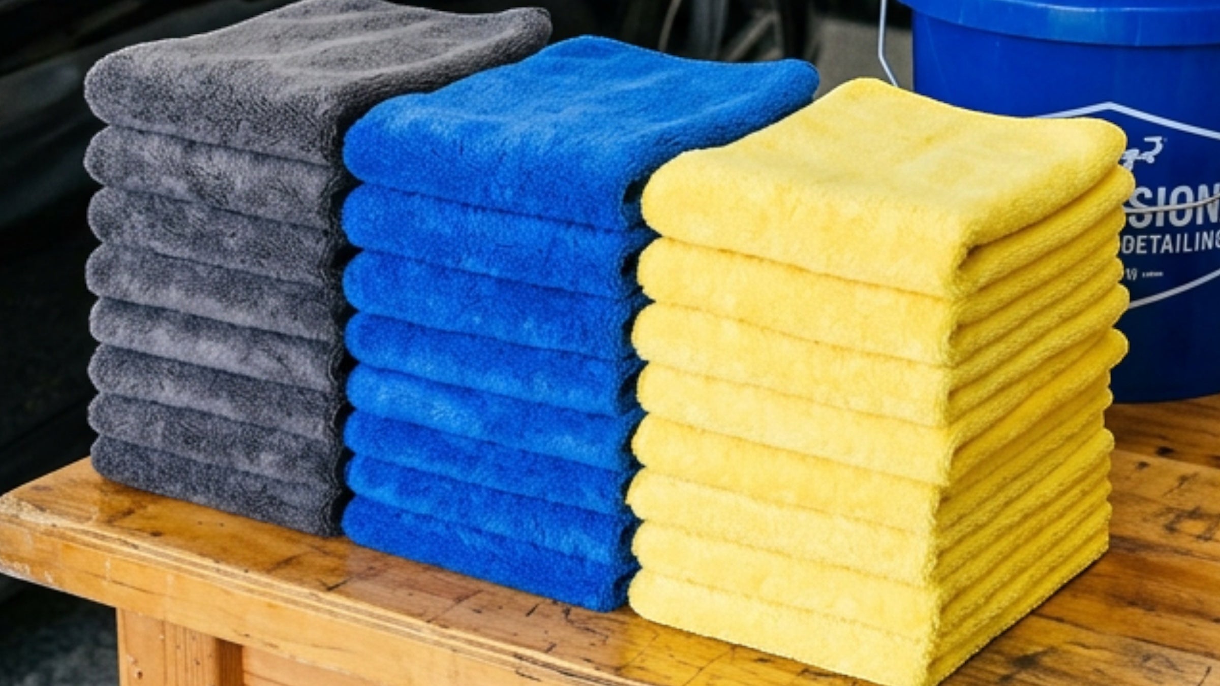 Kamxg car wash towels and automotive cleaning cloths